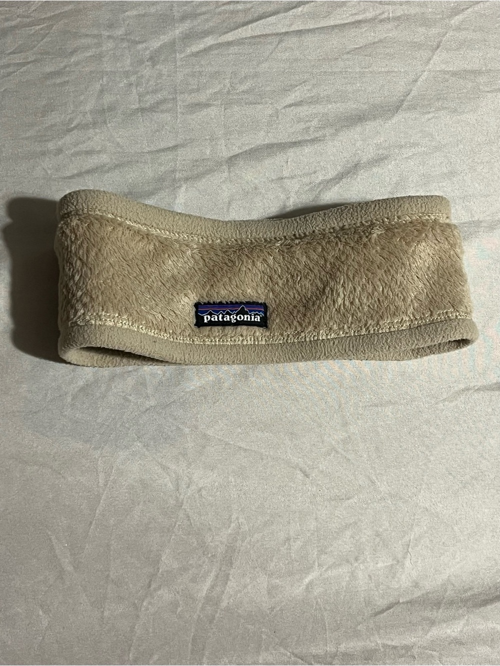 Patagonia Tan Fleece Ear Warmer Headband